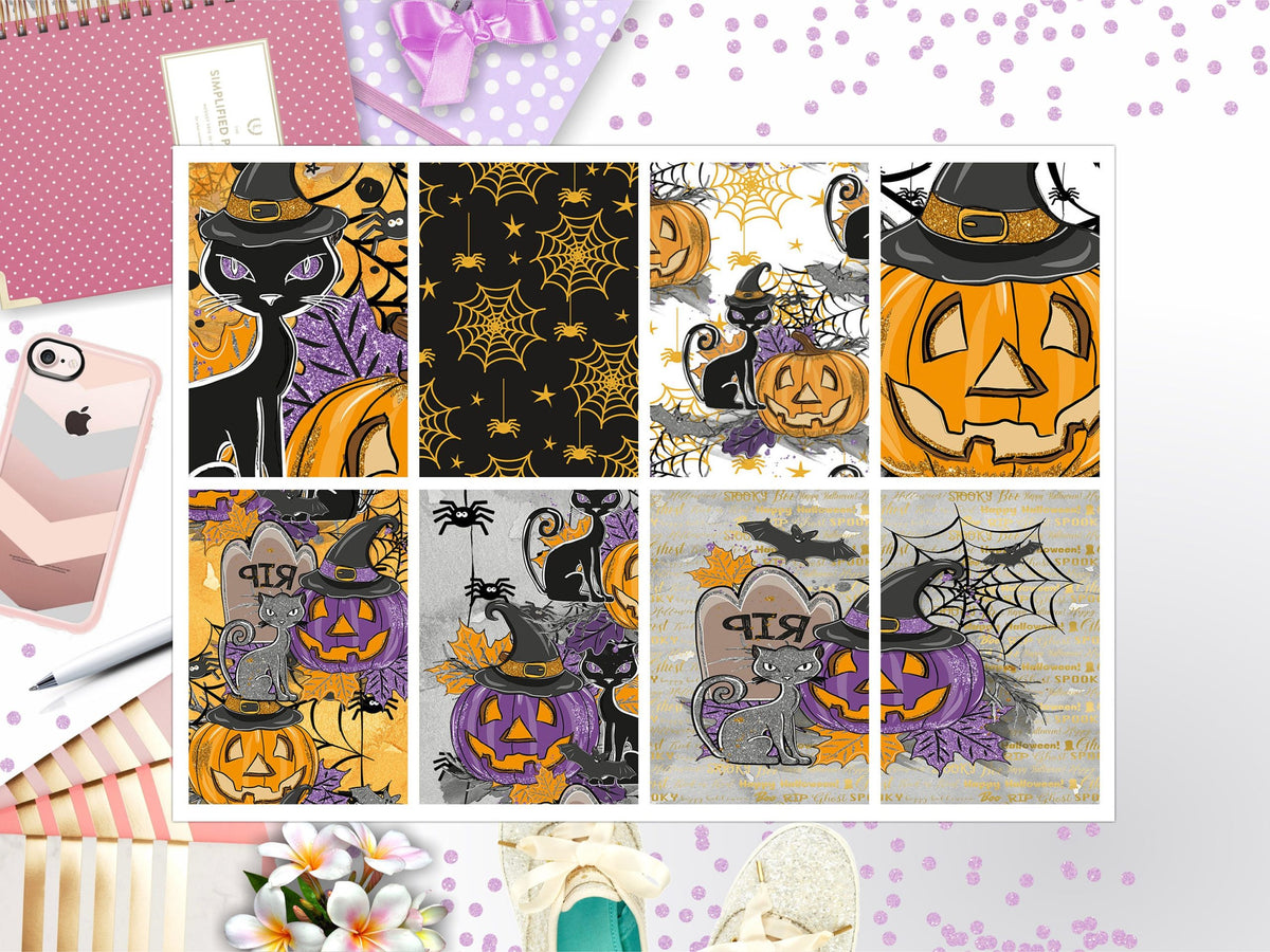 Halloween Full Box Big Happy Planner, Erin Condren, Classic Happy Planner