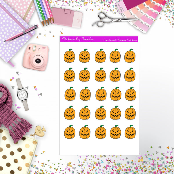 Halloween Stickers Stickers, Planner Stickers, Journal Stickers, Functional Planner Stickers, Stationary Stickers