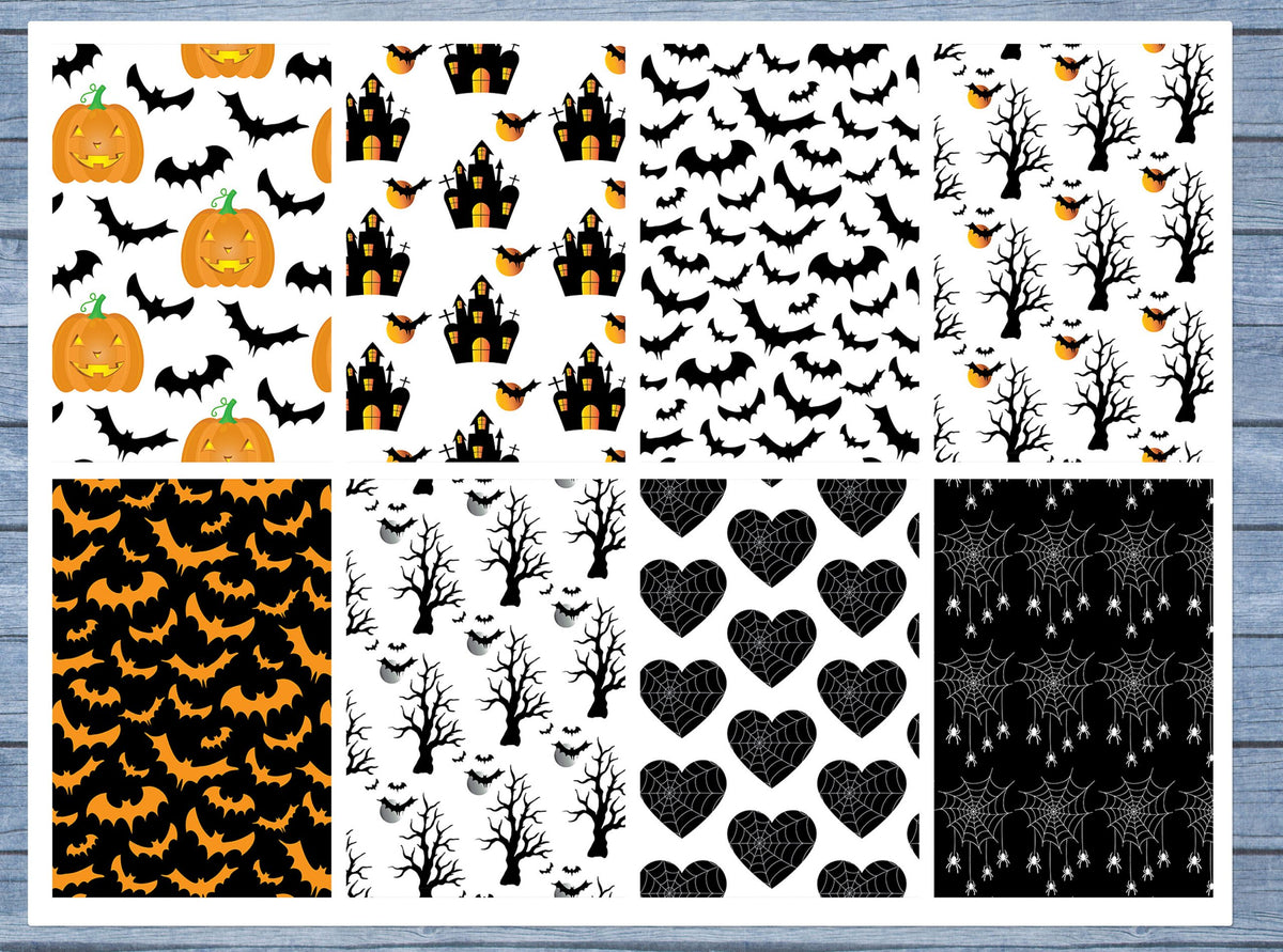 Halloween Theme Full Box Planner Stickers, Big Happy Planner, Erin Condren, Classic Happy Planner, Mini Happy Planner