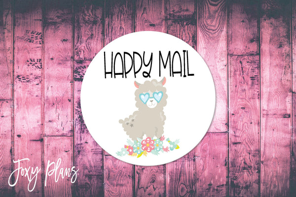 Happy Mail, Small Business  Envelope Stickers