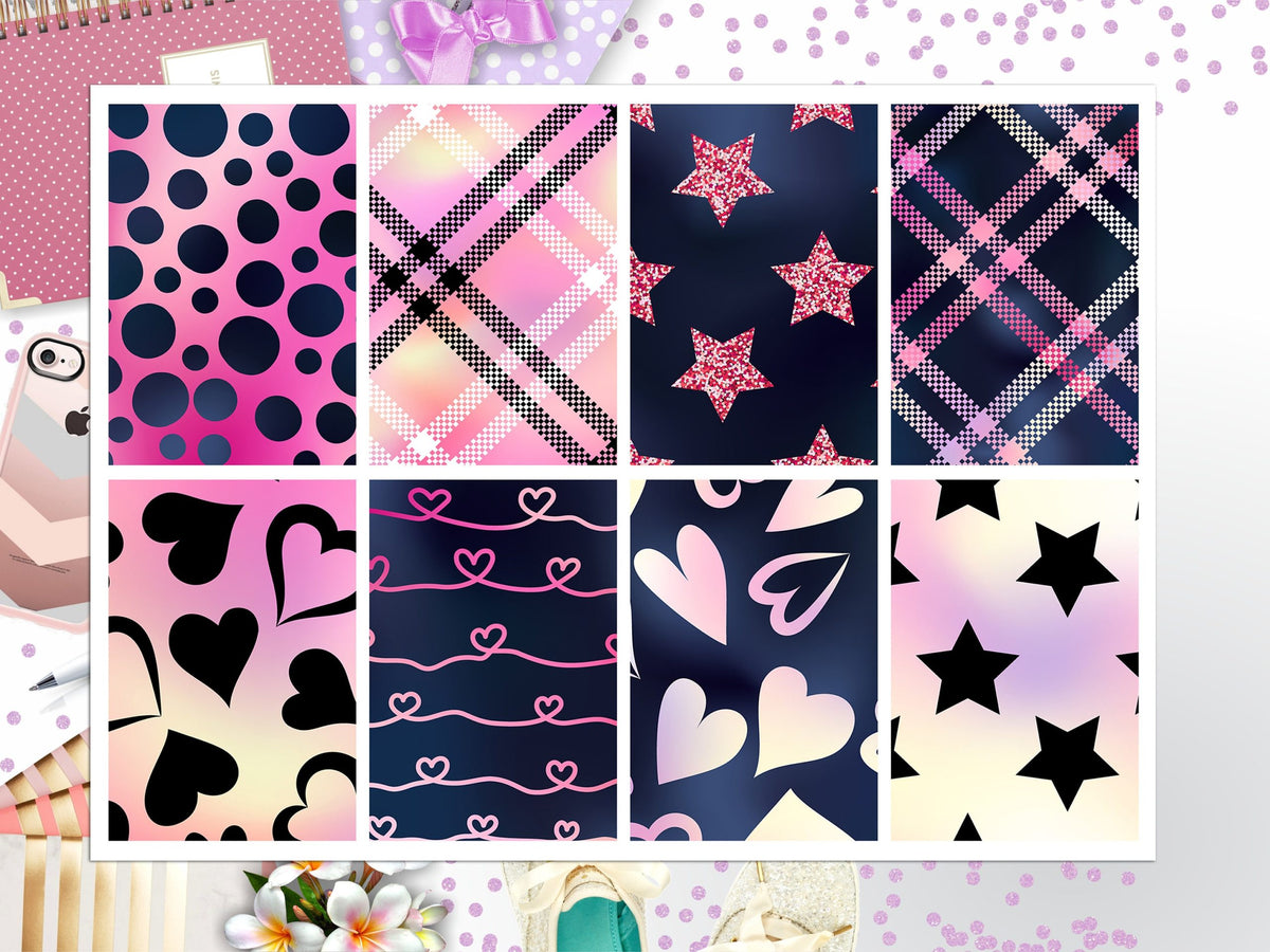 Hearts Full Box Big Happy Planner, Erin Condren, Classic Happy Planner
