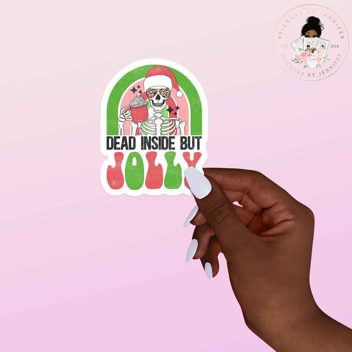 Jolly Dead Vinyl Sticker