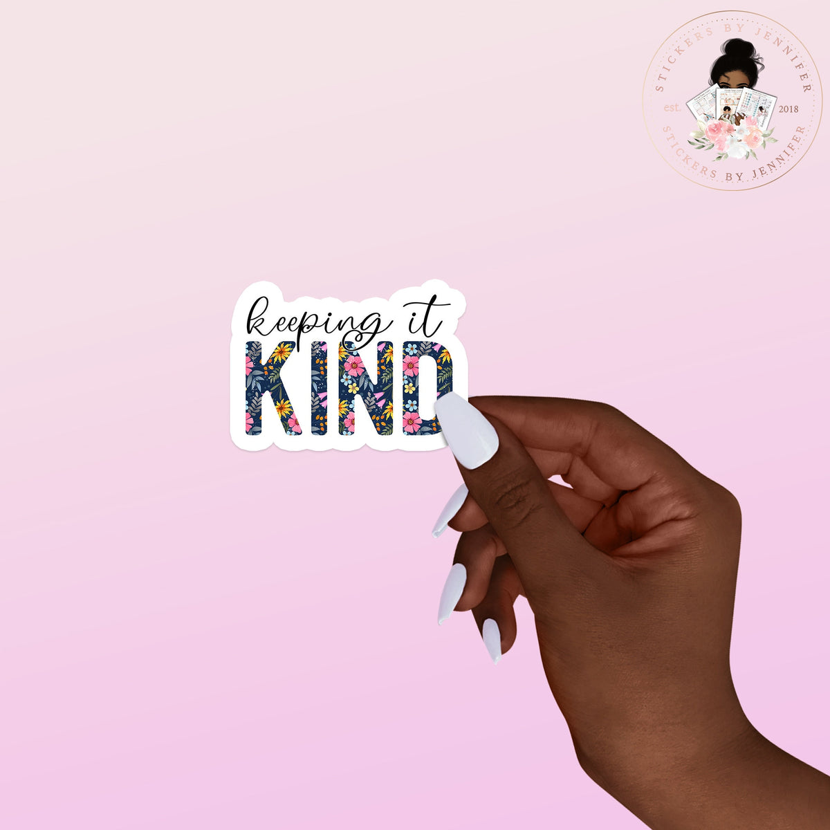 Keep It Kind Vinyl Sticker