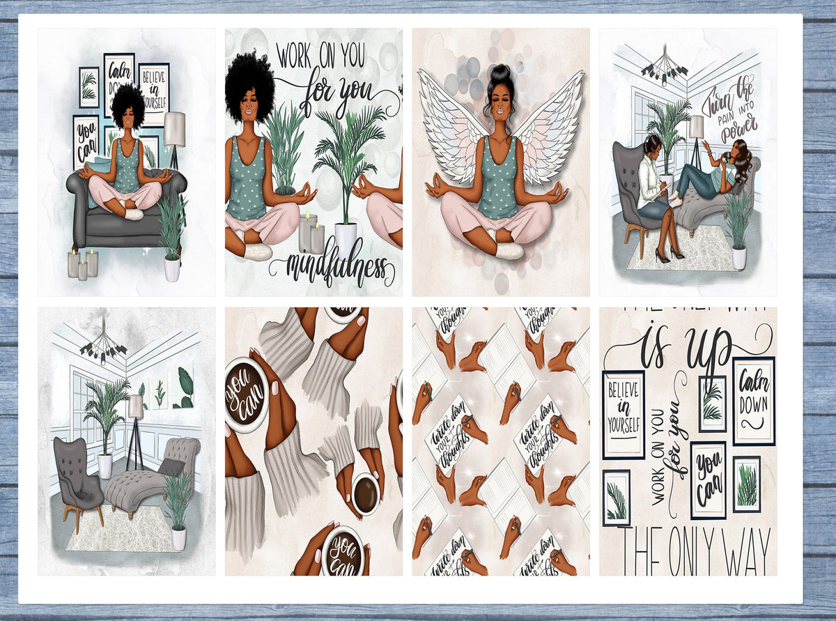 Let's Relax Full Box Big Happy Planner, Erin Condren, Classic Happy Planner