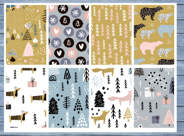 Lovely Forest Full Box Planner Stickers, Big Happy Planner, Erin Condren, Classic Happy Planner