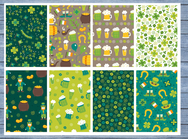 Lucky Full Box Planner Stickers, Big Happy Planner, Erin Condren, Classic Happy Planner