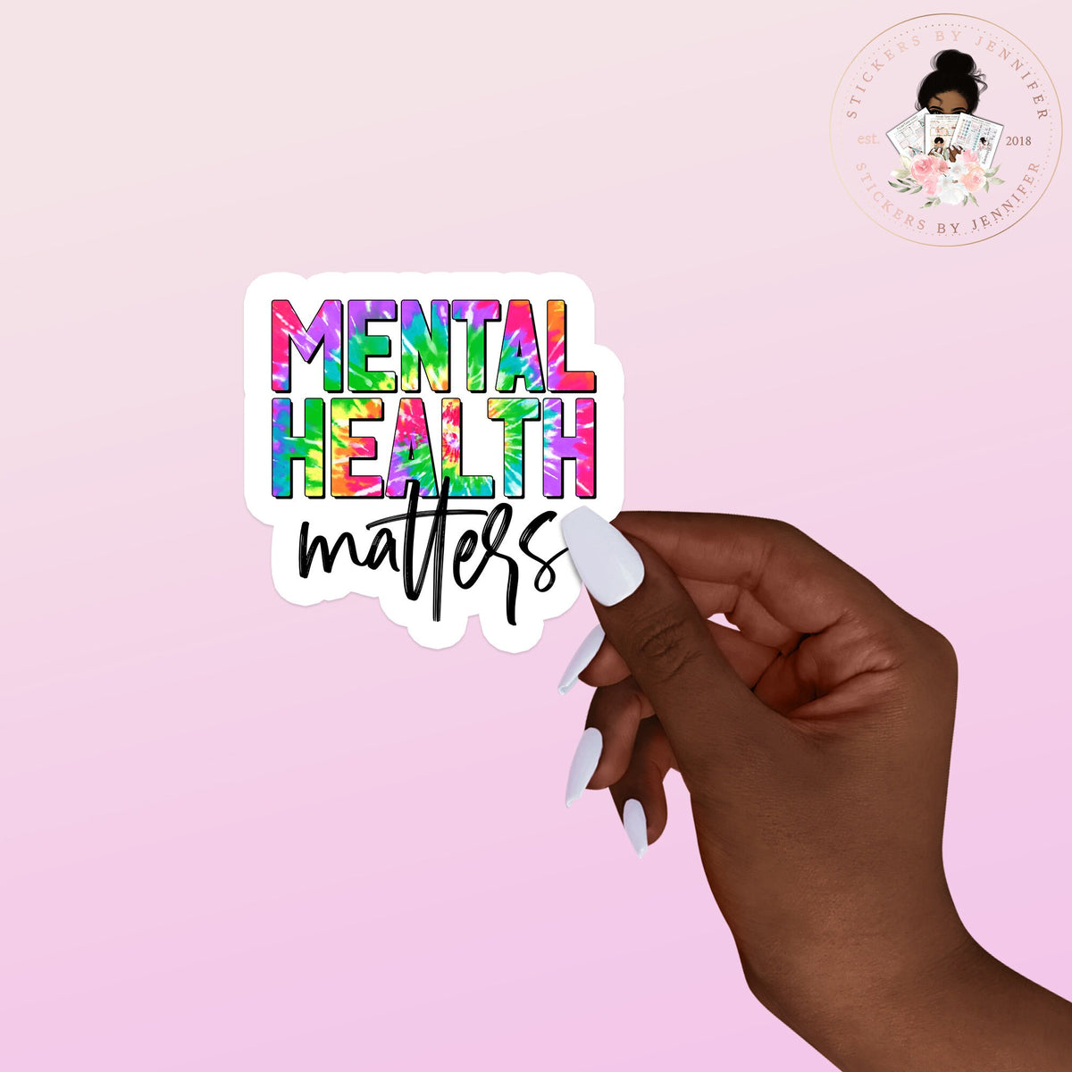 Mental Health Vinyl Sticker