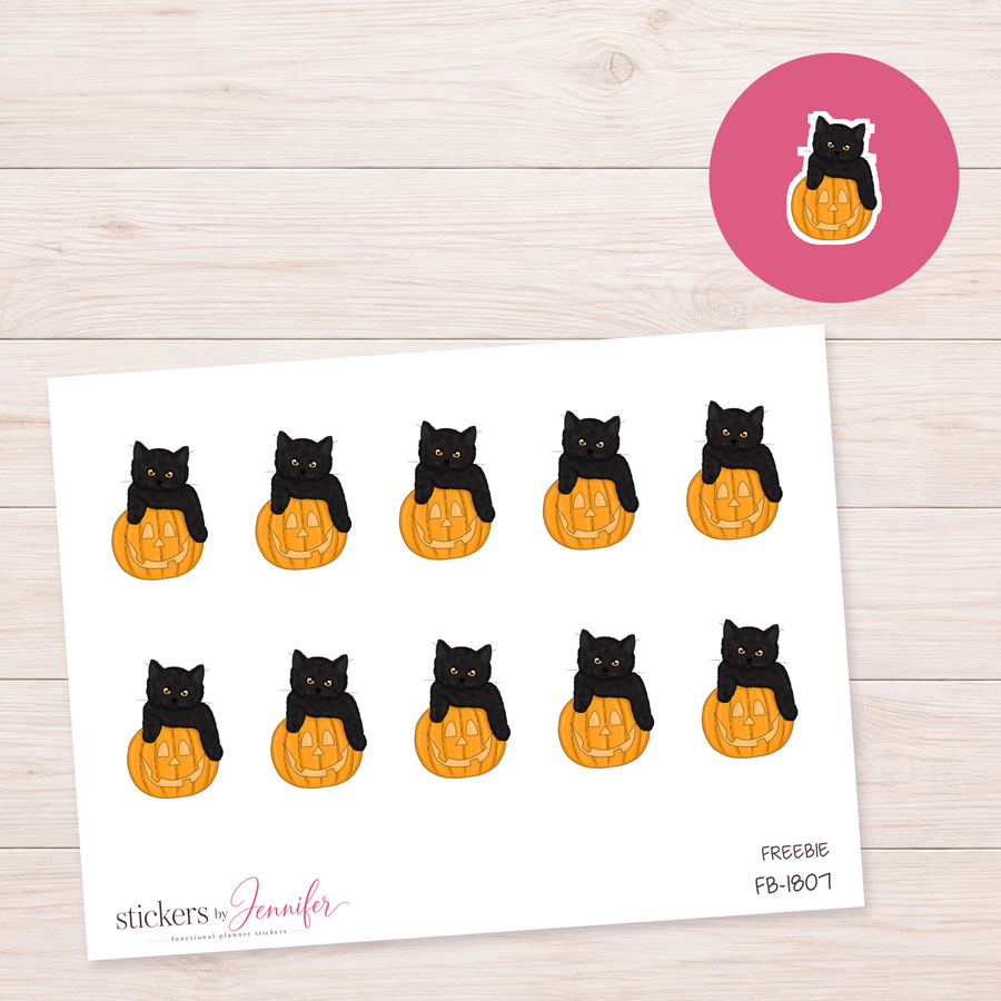 Pumpkin Kitty · FB-1807