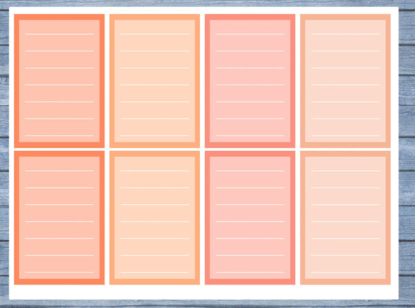 Outlined Full Box Planner Stickers, Full Box Planner Stickers, Functional Planner Stickers, Journal Stickers, Stationary Stickers