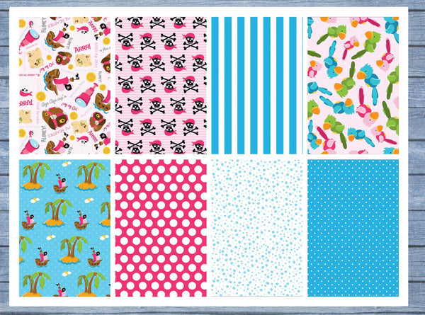 Pirate Full Box Planner Stickers, Big Happy Planner, Erin Condren, Classic Happy Planner