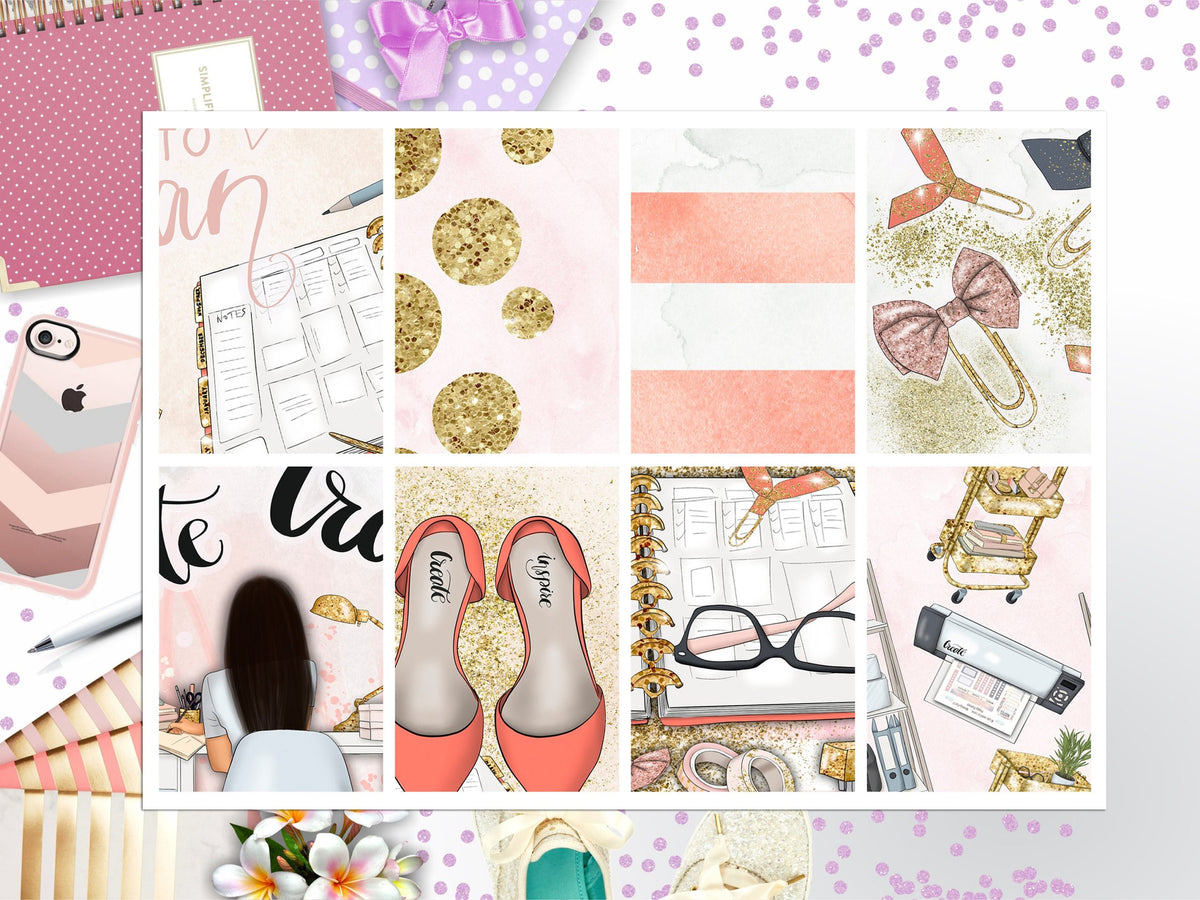 Planning Full Box Big Happy Planner, Erin Condren, Classic Happy Planner