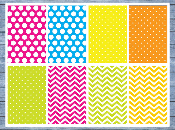 Poka Dots Full Box Planner Stickers, Big Happy Planner, Erin Condren, Classic Happy Planner