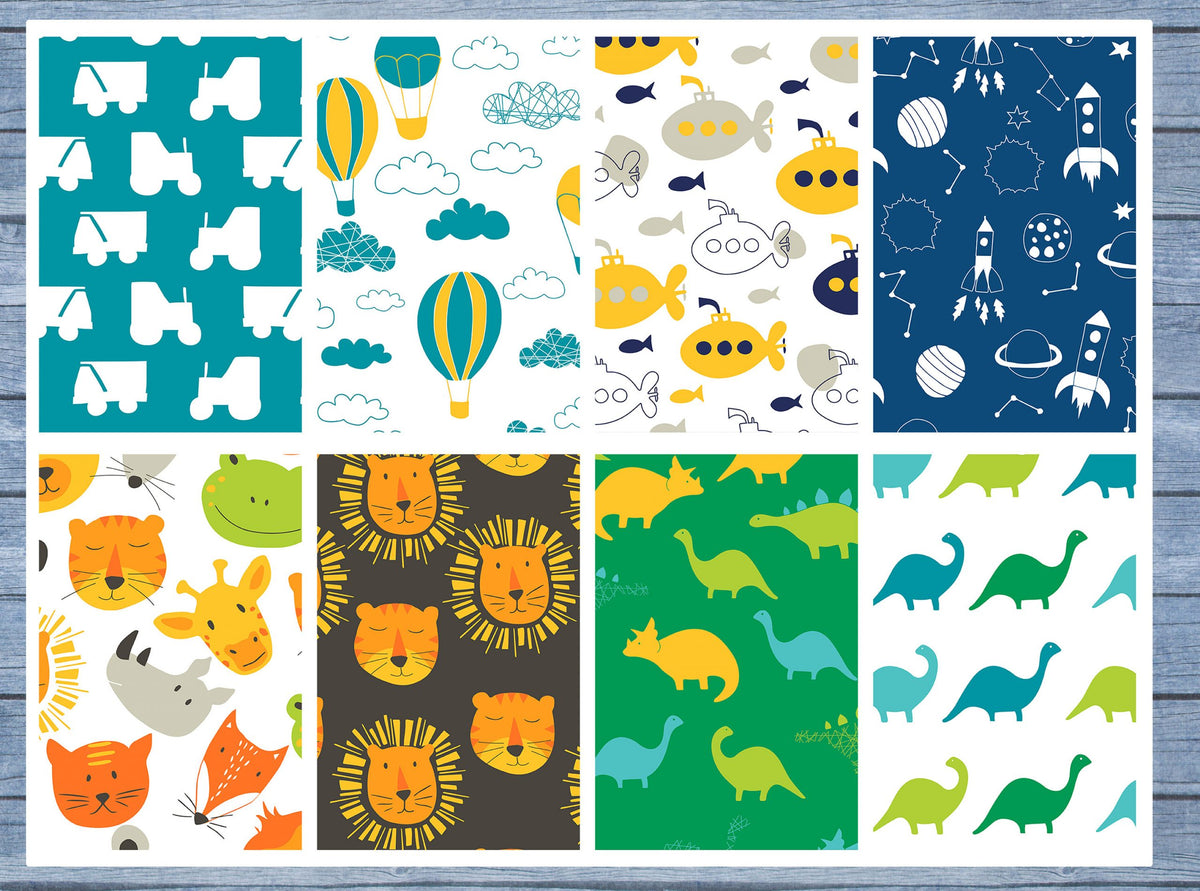 Sarfari Dinosaur Full Box Planner Stickers, Big Happy Planner, Erin Condren, Classic Happy Planner