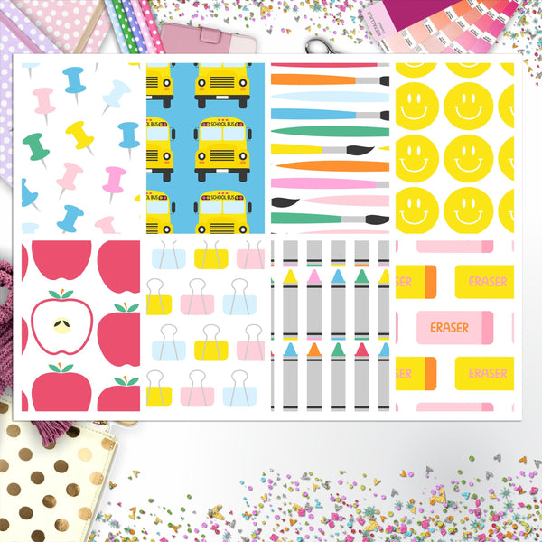 School Full Box Big Happy Planner, Erin Condren, Classic Happy Planner