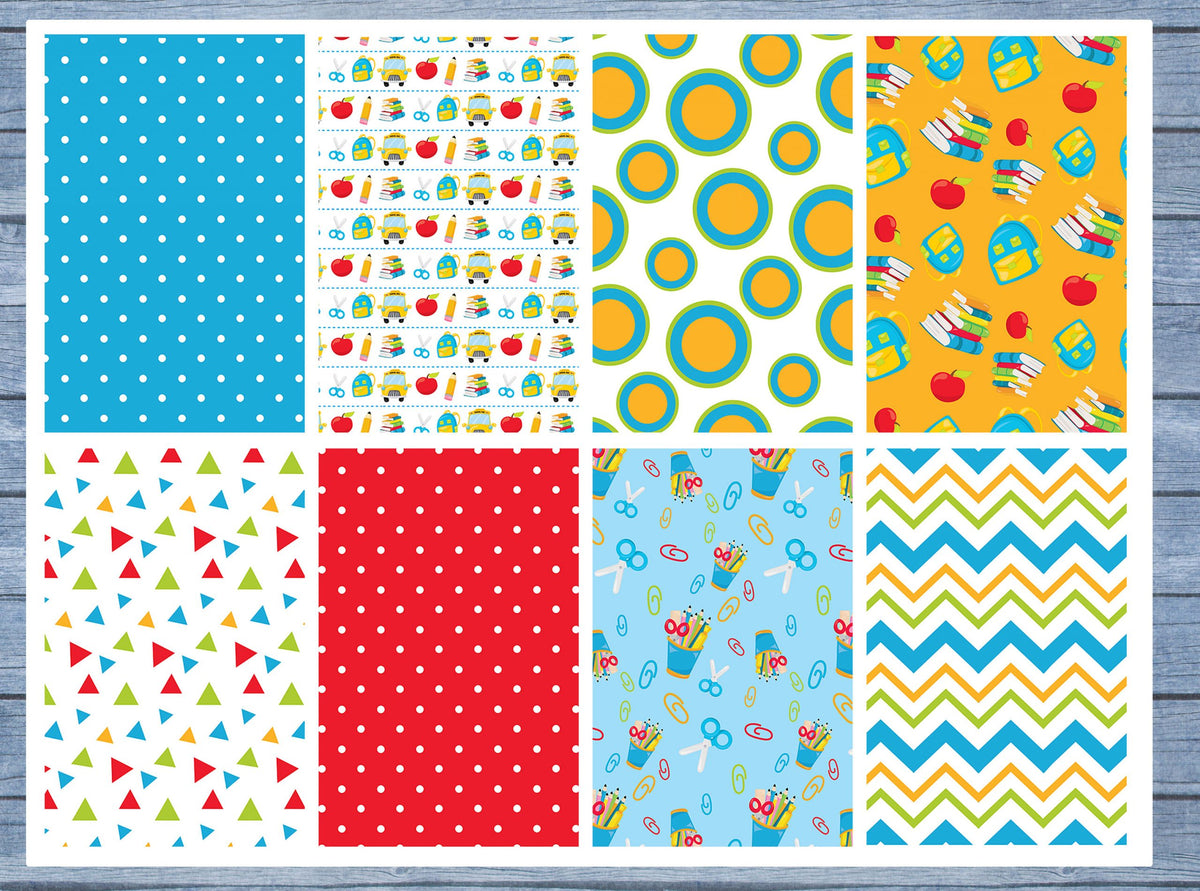 School Full Box Planner Stickers, Big Happy Planner, Erin Condren, Classic Happy Planner