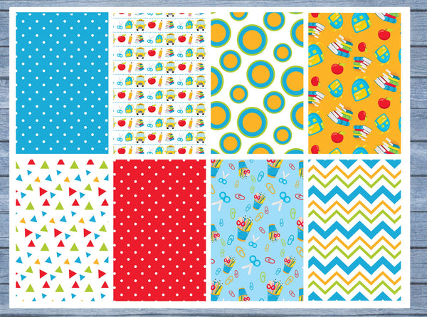School Full Box Planner Stickers, Big Happy Planner, Erin Condren, Classic Happy Planner