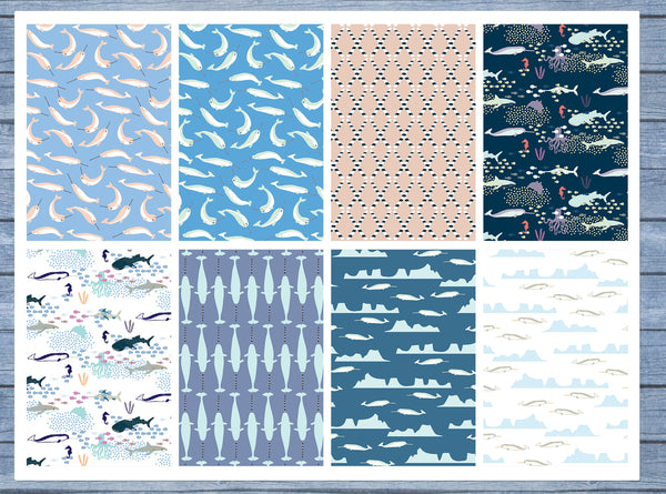 Sea Full Box Planner Stickers, Big Happy Planner, Erin Condren, Classic Happy Planner, Mini Happy Planner
