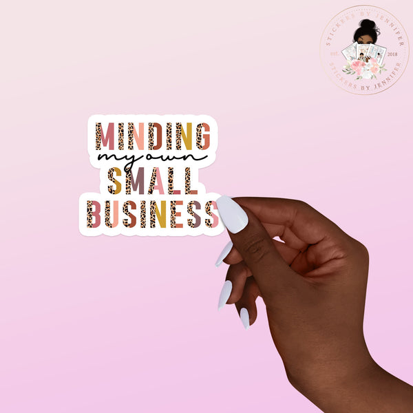 Small Business Vinyl Sticker
