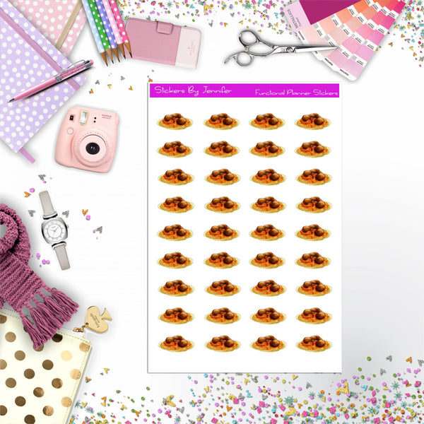 Spaghetti Stickers, Planner Stickers, Journal Stickers, Functional Planner Stickers, Stationary Stickers