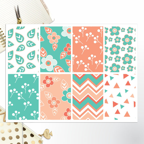 Spring Bloom Full Box Big Happy Planner, Erin Condren, Classic Happy Planner