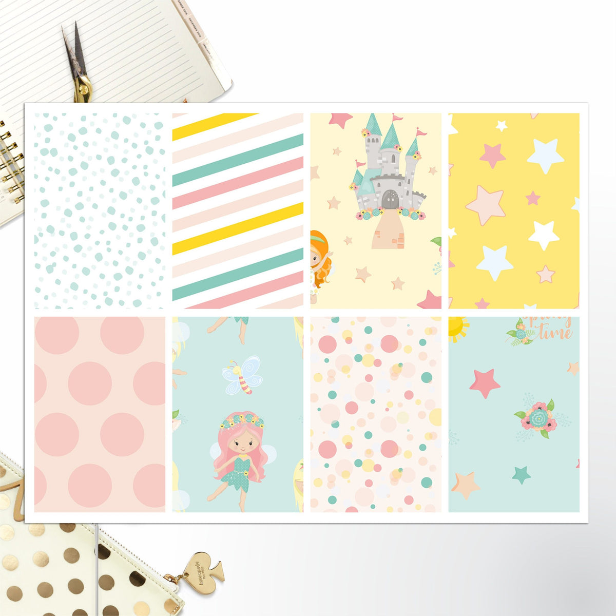 Spring Fairies Full Box Big Happy Planner, Erin Condren, Classic Happy Planner