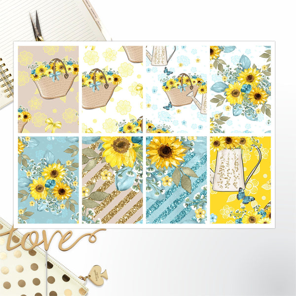 Sunflower Full Box Big Happy Planner, Erin Condren, Classic Happy Planner