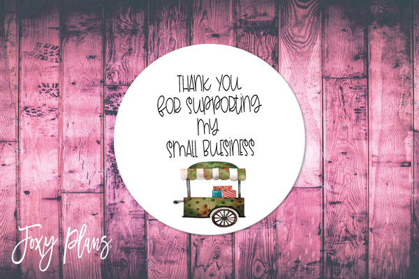 Support Small Business, Small Business Stickers, Circle Stickers, Stationary Stickers, Functional Planner Stickers, Envelope Stickers