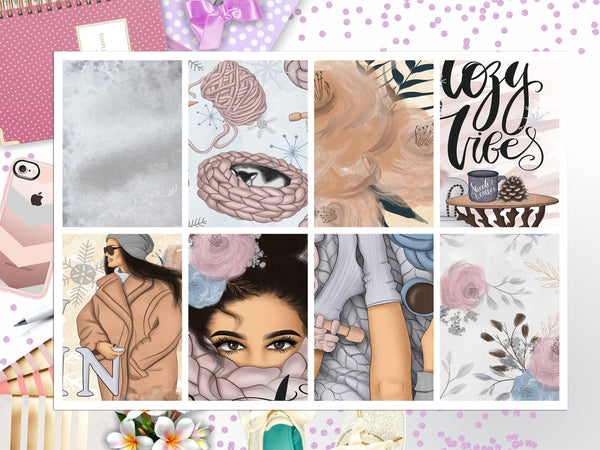 Sweater Weather Full Box Big Happy Planner, Erin Condren, Classic Happy Planner