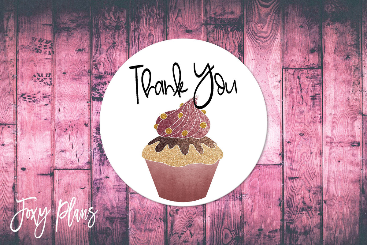 Thank You, Small Business Stickers, Circle Stickers, Stationary Stickers, Functional Planner Stickers, Envelope Stickers