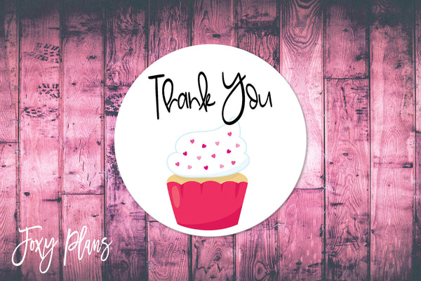 Thank You, Small Business Stickers, Circle Stickers, Stationary  Stickers, Functional Planner Stickers, Envelope Stickers