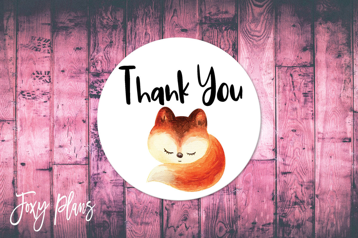 Thank You, Small Business Stickers, Circle Stickers, Stationary Stickers, Functional Planner Stickers, Envelope Stickers