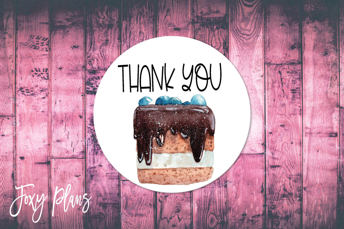 Thank You, Small Business Stickers, Circle Stickers, Stationary Stickers, Functional Planner Stickers, Envelope Stickers