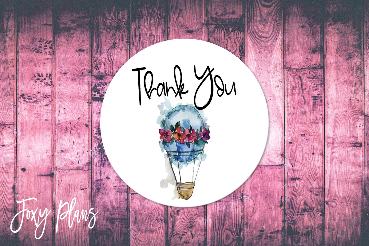Thank You, Small Business Stickers, Circle Stickers, Stationary Stickers, Functional Planner Stickers, Envelope Stickers