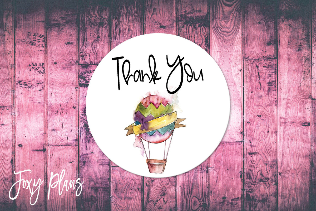 Thank You, Small Business Stickers, Circle Stickers, Stationary Stickers, Functional Planner Stickers, Envelope Stickers