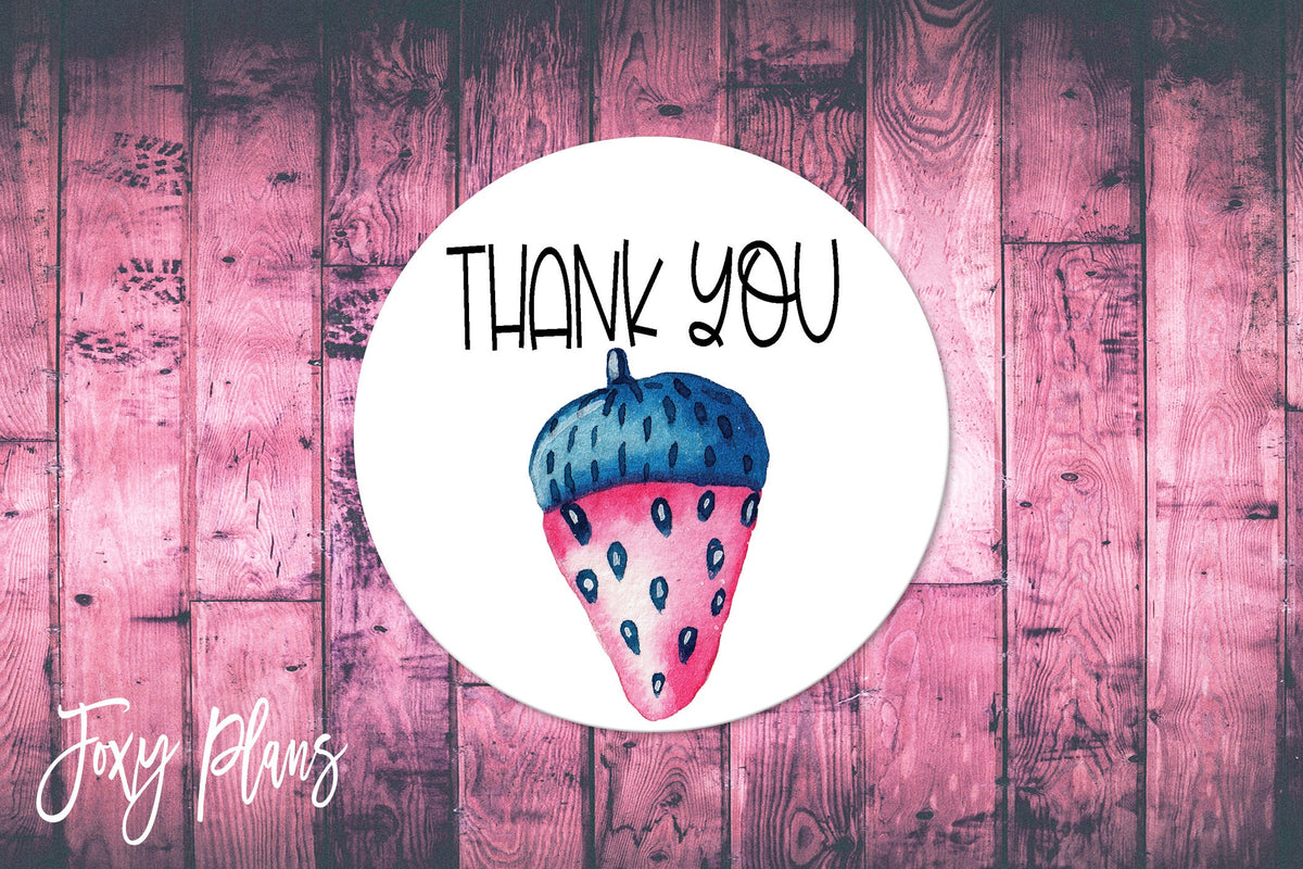 Thank You, Small Business Stickers, Circle Stickers, Stationary Stickers, Functional Planner Stickers, Envelope Stickers