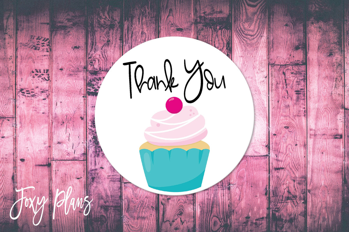 Thank You, Small Business Stickers, Circle Stickers, Stationary  Stickers, Functional Planner Stickers, Envelope Stickers