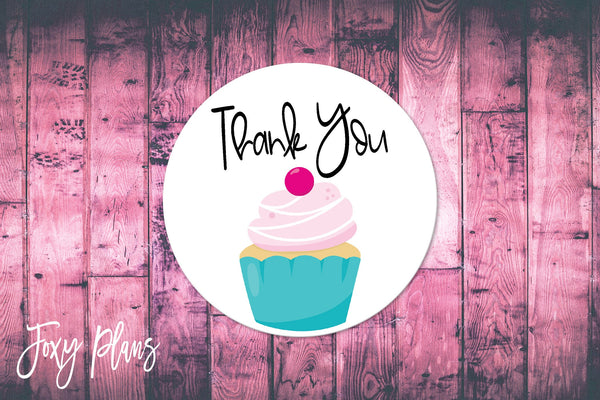 Thank You, Small Business Stickers, Circle Stickers, Stationary  Stickers, Functional Planner Stickers, Envelope Stickers