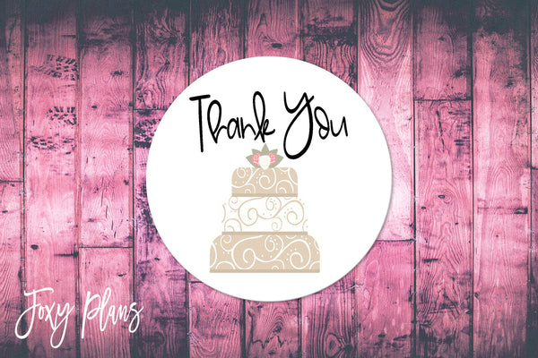 Thank You, Small Business Stickers, Circle Stickers, Stationary  Stickers, Functional Planner Stickers, Envelope Stickers
