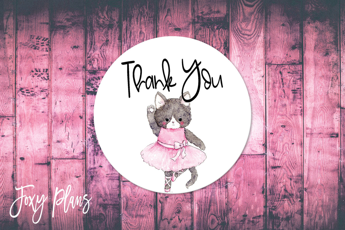 Thank You, Small Business Stickers, Circle Stickers, Stationary Stickers, Functional Planner Stickers, Envelope Stickers
