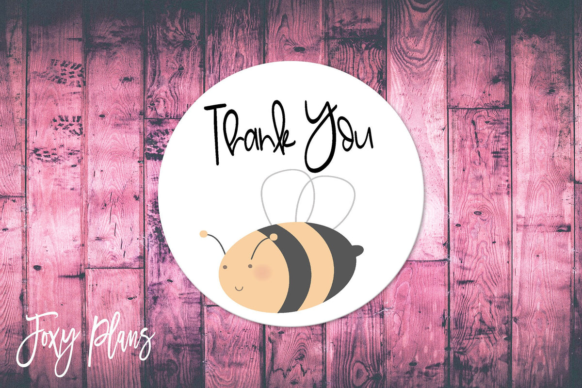 Thank You, Small Business Stickers, Circle Stickers, Stationary  Stickers, Functional Planner Stickers, Envelope Stickers