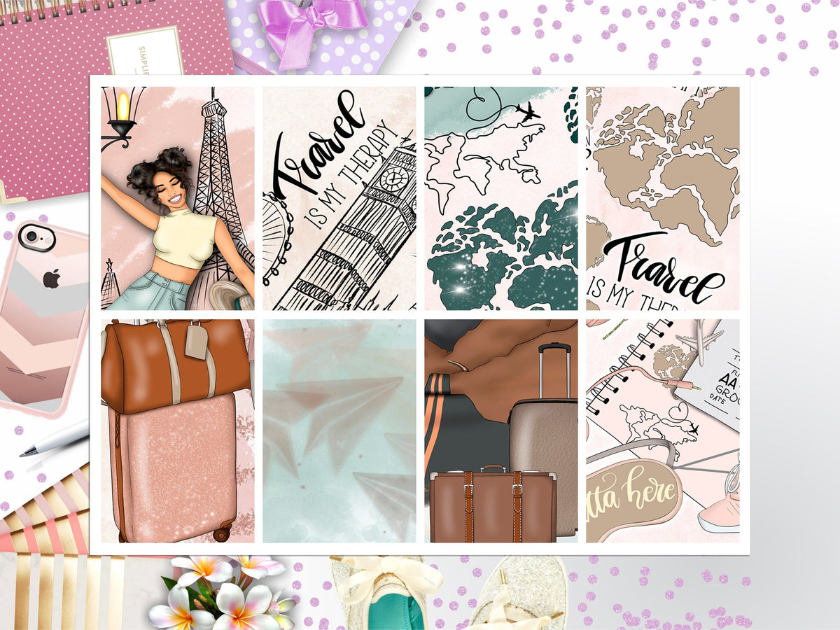 Travel Full Box Big Happy Planner, Erin Condren, Classic Happy Planner