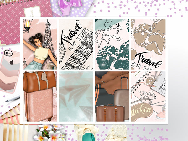 Travel Full Box Big Happy Planner, Erin Condren, Classic Happy Planner