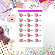 Vacation Stickers, Planner Stickers, Journal Stickers, Functional Planner Stickers, Stationary Stickers