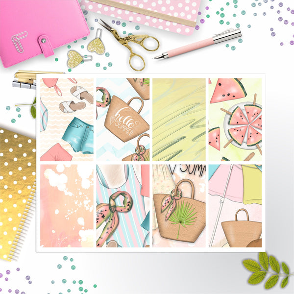 Watermelon Full Box Big Happy Planner, Erin Condren, Classic Happy Planner
