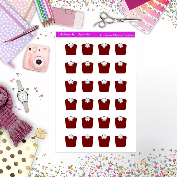Weight Scale Stickers, Planner Stickers, Journal Stickers, Functional Planner Stickers, Stationary Stickers