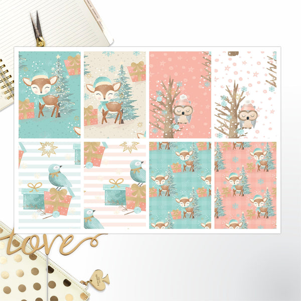 Winter Deer Full Box Big Happy Planner, Erin Condren, Classic Happy Planner