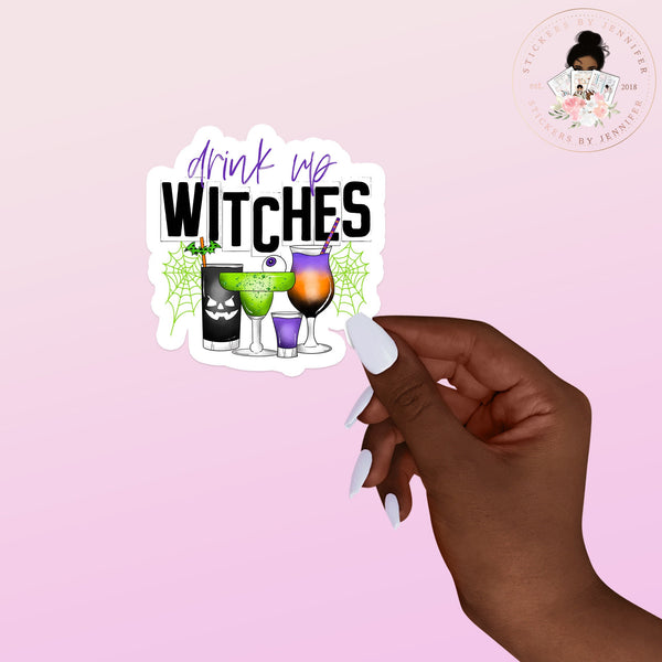 Witches Vinyl Sticker