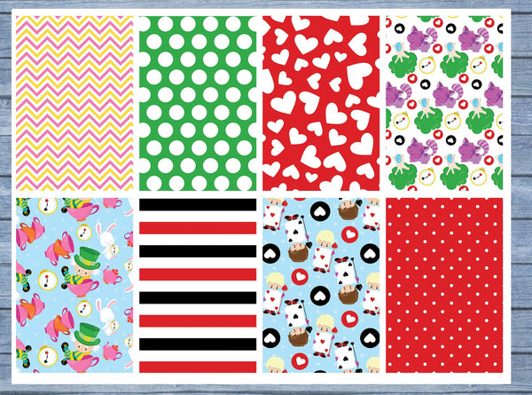 Wonderland Full Box Planner Stickers, Big Happy Planner, Erin Condren, Classic Happy Planner