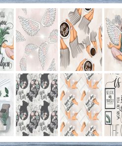 Let's Relax Full Box Planner Stickers, Big Happy Planner, Erin Condren, Classic Happy Planner