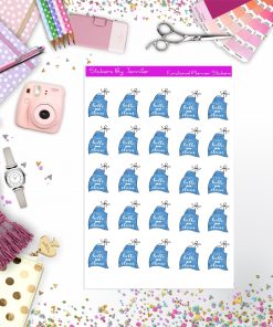 Apron Stickers, Planner Stickers, Journal Stickers, Functional Planner Stickers, Stationary Stickers